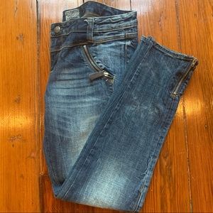 Express ReRock Skinny Jeans